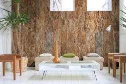 Papier peint en placage de bois