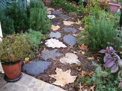 1 formulaires pour remplir les allées du jardin
