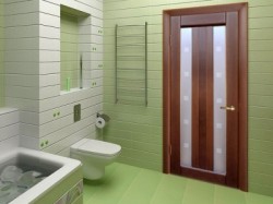 Porte de salle de bain