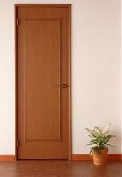 Porte laminée