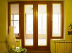 Porte en plastique