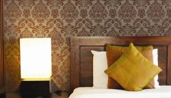 Papier peint jacquard à l'intérieur