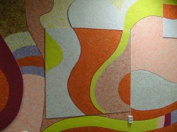 dessin de papier peint liquide