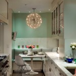 grand lustre pour une petite cuisine