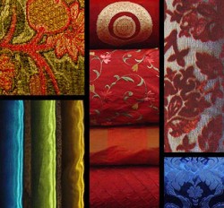 choisissez le tissu pour les rideaux