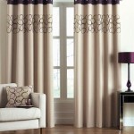 rideaux beiges pour la chambre