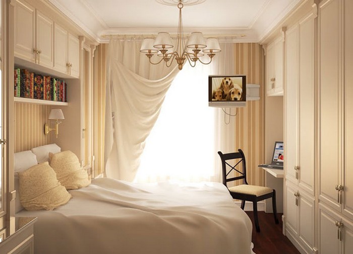 8 options de conception pour une petite chambre avec photo