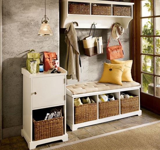 6 options pour organiser un petit couloir avec une photo