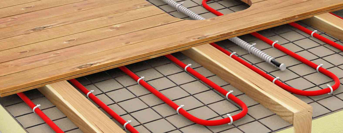 Pose à faire soi-même d'un plancher chauffant à eau: vidéo, schémas, technologie