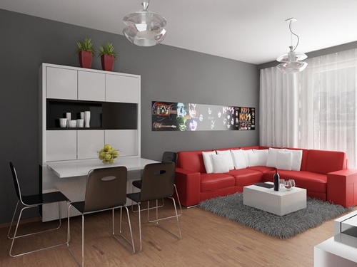 11 idées pour concevoir de petits appartements + photos