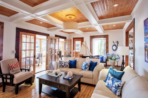 9 conseils pour choisir un plafond à caissons en bois, cloisons sèches, MDF et polyuréthane
