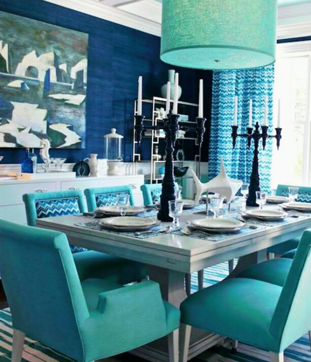 Cobalt et Turquoise