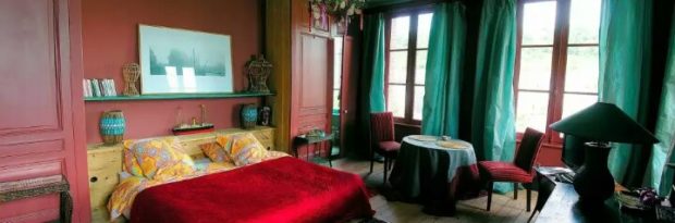 Bourgogne et vert