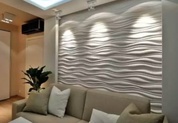 10 conseils pour choisir les panneaux 3D de gypse pour les murs: forme, installation