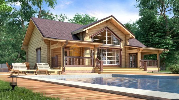 TOP 14 projets de maisons à partir de poutres collées