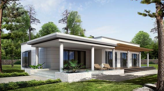 TOP 10 des projets de maisons d'un étage avec garage
