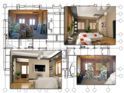 rénovation d'appartement dans un immeuble neuf