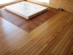 Lame de plancher en mélèze