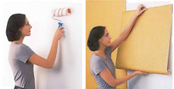 papier peint intissé comment coller