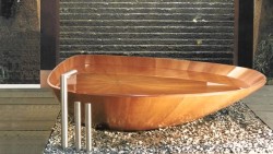 Baignoires en bois