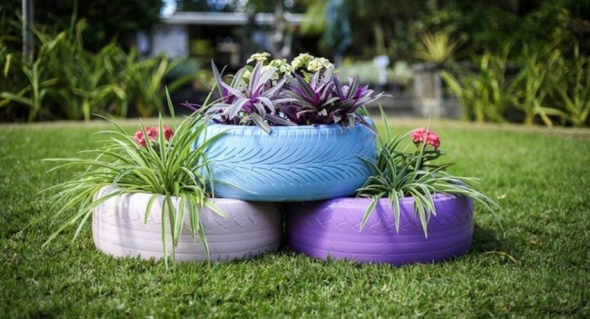 15 idées pour l'artisanat des pneus et des pneus pour le jardin, l'arrière-cour et le jardin