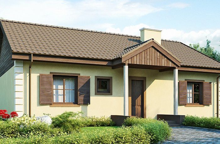 TOP 10: les meilleures conceptions de maisons jusqu'à 100 m² + photo
