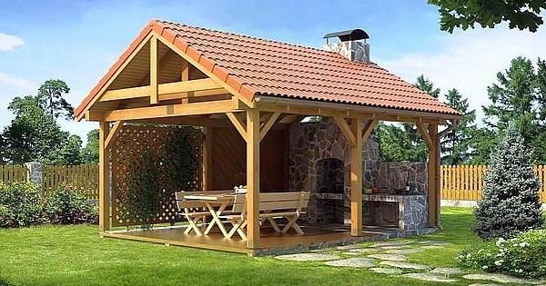 10 conseils pour recouvrir le toit du gazebo à la campagne + photo