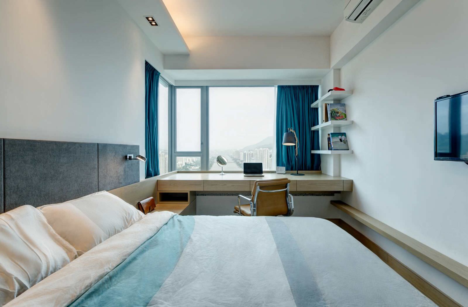 éclairage de table de chambre à coucher