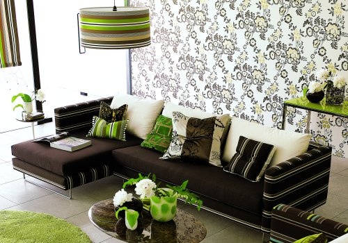 décoration murale avec tissu 2