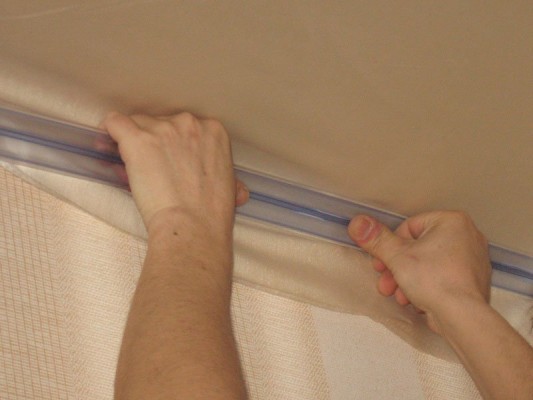 décoration murale avec tissu 8