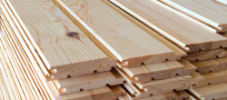 décoration de clins de murs en bois