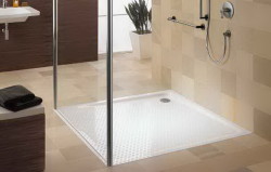 bac à douche plat