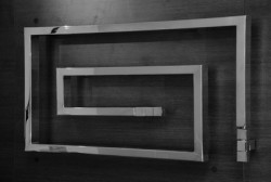 conception de porte-serviettes chauffant