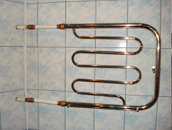 porte-serviettes chauffant