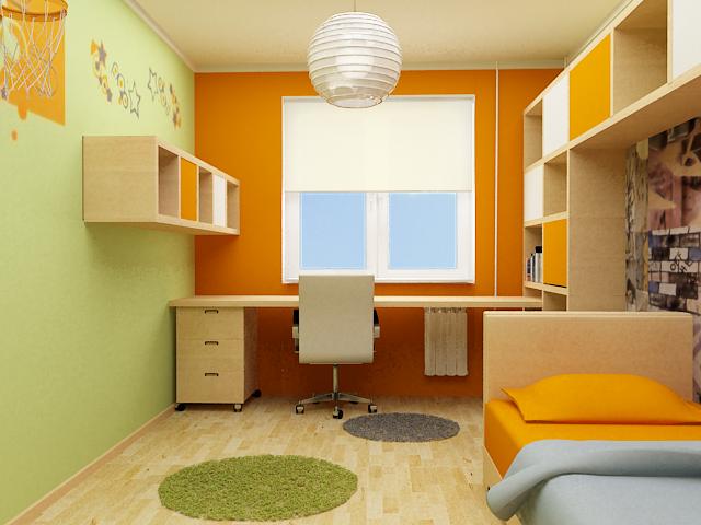 Étapes de la réparation d'une chambre d'enfant