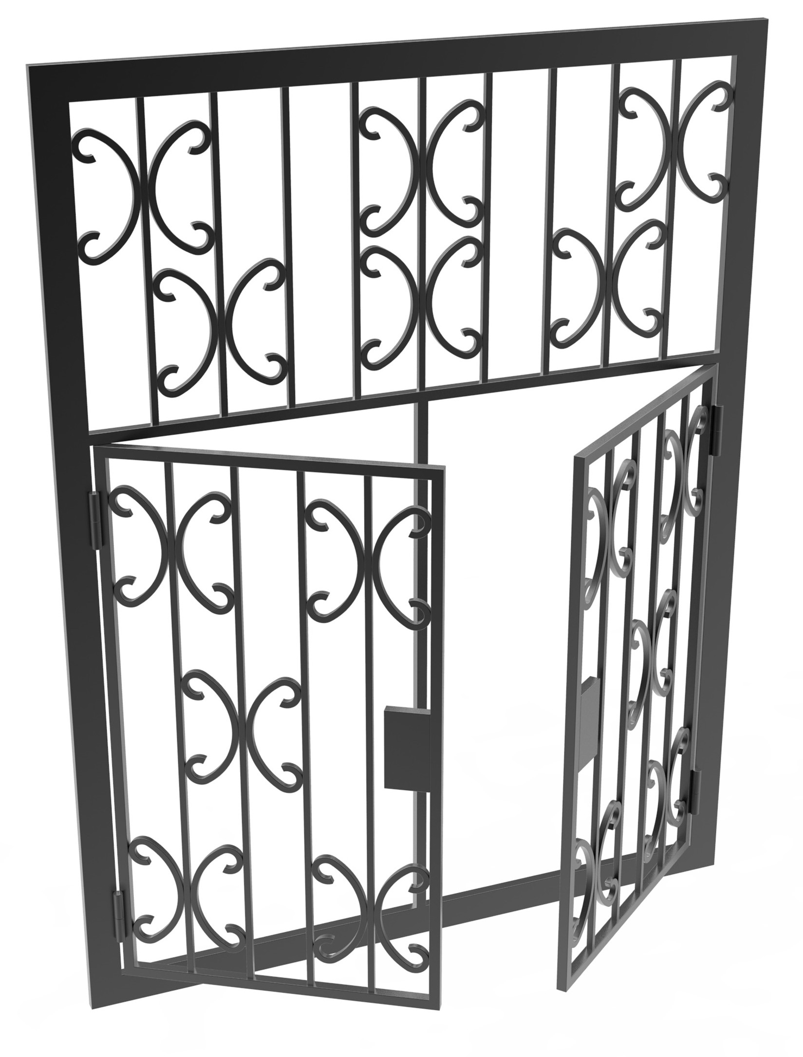 grille pivotante