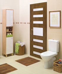 installation de porte de salle de bain