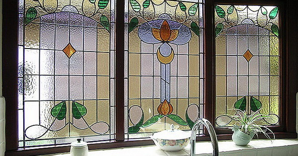 11 conseils pour utiliser le vitrail à l'intérieur + photo
