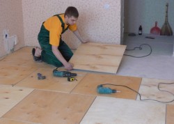 nivellement de plancher avec contreplaqué sans décalage 2